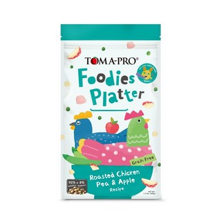 TOMA-PRO 優格吃貨拼盤犬系列 1.5lb/4lb 小包 狗狗乾糧, 1個, 吃貨拼盤-成犬糧雞蘋果(小顆)4LB