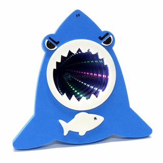 SA LED 무한 반사 탐험대(상어)(1인용 포장) 초등 과학 거울 실험 키트 만들기, 단품