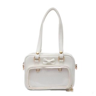 星際痛二次元吧唧穀子裝飾痛包，鏡面手提單肩包，JK制服包，個性女包