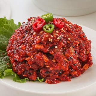 광천토굴젓갈수산 씨앗 비빔 젓갈 500g 젓갈 반찬 낙지젓 오징어젓 청어알젓, 1개