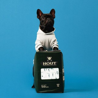 하웃 강아지 애견 배변패드 두꺼운 고흡수 중형 35g 150매, 50개입, 3개