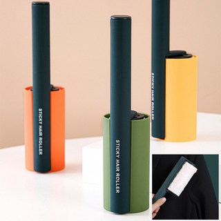 돌돌이 먼지제거롤 테이프크리너 고양이털 강아지털, 돌돌이리무버-오렌지, 1개, 돌돌이리무버-오렌지_필요없슴