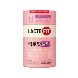 종근당건강 락토핏 생유산균 슬림, 120g, 1개