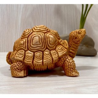 臺灣出貨 崖柏千年神龜木雕 實木烏龜擺件 將軍龜 手把件 富甲天下龜殼 手玩工藝禮品, 崖柏千年烏龜
