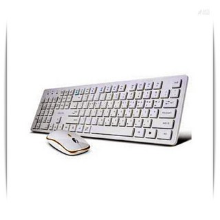 무선키보드 마우스세트 2.4GHz 저소음 사무용 화이트 앤츠런2