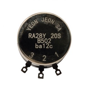 권선 볼륨 가변 저항 RA28Y B502 (5K옴), 1개