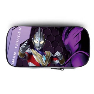 孫悟空賽羅奧特曼英雄傳小學生兒童筆袋男孩子鉛筆盒大容量文具盒doly, 白色 22號筆袋, 1個