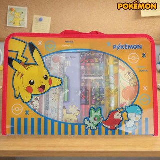 포켓몬스터 케이스 문구세트 초등 학생 입학 졸업 선물 준비물, 1개, 라운드