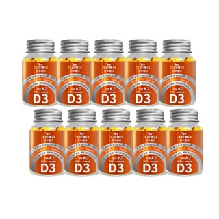 久保雅司 日本富士晶球緩釋維生素D3 K2 膠囊(45粒)腸溶型 非活性維他命, 10個, 45顆