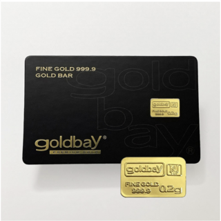 [골드베이미니] 순금 0.2g 미니골드바 24K 999.9