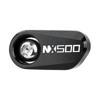 자토바이 호환 혼다 NX500 2025 오토바이 액세서리 CNC 전면 휠 ABS 센서 보호 가드 적합, 02 Rear Wheel-Black