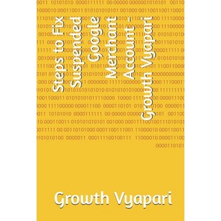 (英文圖書)Steps to Fix Suspended Google Merchant Account - Growth Vyapari 平裝版, Independently Published, 英文