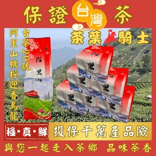 阿里山迎香烏龍 台茶20號 半斤裝 高山烏龍茶葉, 1個, 半斤