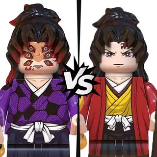 <귀멸의 칼날> 캐릭터 서사 스토리 시리즈 : '코쿠시보&요리이치 형제 VER.1'편 호환블록 브릭미니피규어, DS03. 코쿠시보 형제 2종 세트 VER.1(로켓), 1개