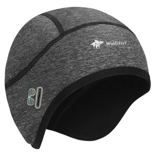 [WOLFILIST] 이너캡 사이클캡 가을/겨울용 헬멧 이너햇 방한 방풍 스컬캡 비니 후리스안감 보온성 귀마개 남여공용 자전거/스키/등산/런닝모자