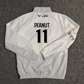 2025 피넛 제우스 바이퍼 hle 유니폼 롤 챔피언스 바람막이 점퍼 자켓