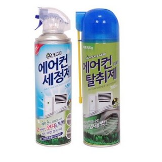 산도깨비 에어컨 청소 세트 [세정제+탈취제]세트, 3개, 330ml