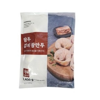 담두 김치 왕만두 1.4kg (아이스박스), 1개