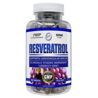 HI-TECH PHARMACEUTICALS 白藜蘆醇 500mg 錠, 1個, 90錠