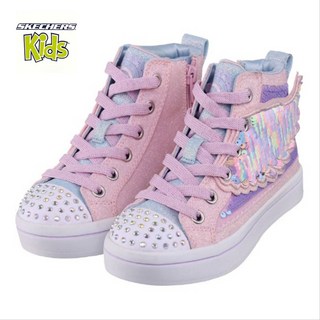 [백화점정품} 스케쳐스키즈 스케쳐스 키즈 트와이 라이츠 2.0 스팽글 운동화 SK0GLCDX081 초경량 발편한