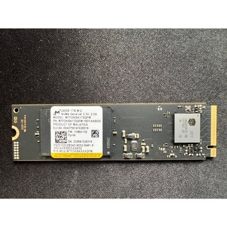 【MICRON】1TB SSD 固態硬碟 (拆封新品) 高速讀寫 效能升級, 2400E, 1TB