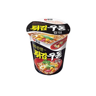 농심 튀김우동 컵면, 62g, 30개