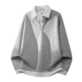 春節新款男裝潮流百塔翻領長袖襯衫