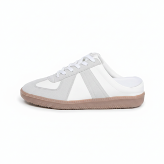 키노이 라이언 4cm 키높이 독일군뮬 스니커즈 화이트