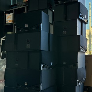 중고 KEP V85 노래방 8인치 스피커