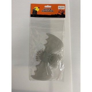 夜光蝙蝠3入 萬聖節擺設道具 蝙蝠造型裝飾掛飾, 1個