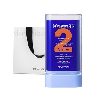 [100% 증정] 듀이셀 노세범 선스틱 SPF50+ PA++++(+쇼핑백 추가증정), 1개, 18g