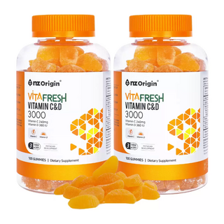 엔젯오리진 비타프레쉬 비타민 C&D 3000, 100정, 300g, 2개