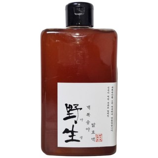 야생 개복숭아 발효액 엑기스 효소 진액, 600ml, 1개