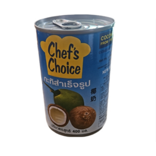 [테스트]태국음료 코코넛밀크 코코넛연유 쉐프초이스 박스 400MLX24EA, 400ml, 24개