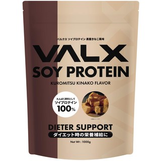 VALX SOY PROTEIN 1kg 벌크스 소이 프로테인 소이 프로테인 쿠로밀 키나코 맛, 1개