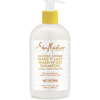 시어모이스처 코코넛 커스터드 워시 엔 고 샴푸, 1개, 384ml