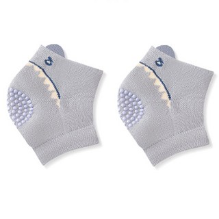 寶寶護膝 嬰兒護膝 兒童護膝 防摔學步爬行護具 爬行護膝 防摔護具 走路練習護膝 爬行膝蓋防撞 (台灣快速出貨), 藍鯊魚, 1個