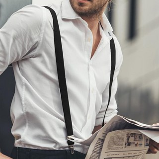 에이치지비 어깨멜빵 서스펜더 정장 멜빵