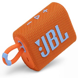 JBL GO 3 可攜式防水藍牙喇叭 - 輕巧便攜，戶外防水藍牙音箱, 橘色, GO3