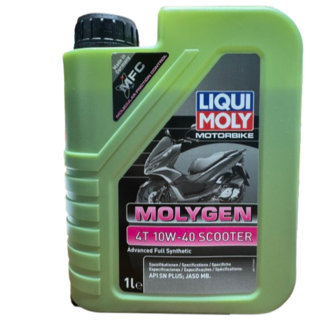 Liqui Mony 力魔 MOLYGEN 4T SCOOTER 10W40 機車機油 1L, 1個, 21719