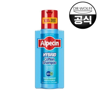 알페신 하이브리드 카페인 샴푸 375ml 대용량, 1개