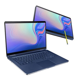 삼성전자 2019 노트북 Pen S 2-in-1 NT950SBE i7-8565U/16G/NVMe SSD 512GB/MX150/윈11, 윈도우 11 홈, 16GB, 512GB, 블루