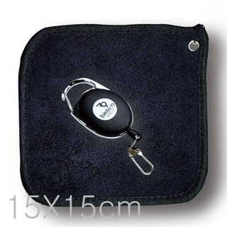 버디79 양면극세사 깔끔 볼타월/잘 닦이는 볼수건/예쁜 볼타월(15*15), 그림, 1개