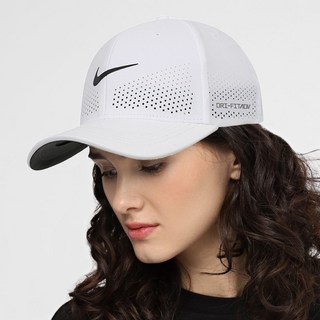 나이키 공용 캡 모자 기능성 런닝 골프 테니스 모자 깊은 볼캡 대두 소두 스포츠 모자, 하얀색, 1개