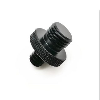 카메라 라이트 클립 삼각대 팬 틸트 U형 클램프 1/4 부품 M10 x 수 메트릭 스레드에서 인치-20 나사 2 팩