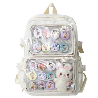 투명 가벼운 덕질 가방 백팩
