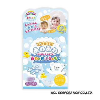 【美國媽咪】日本 NOL 泡泡入浴劑(2款可選)泡泡浴，溫和不刺激，多種香氛選擇，讓寶寶愛上洗澡, 1個, 藍-肥皂香