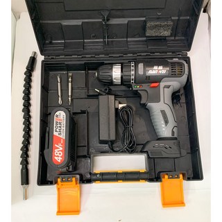 無刷雙速手電鑽 電動工具, 1個, 無刷鋰電鑽 南威 21V 2.0AH單電