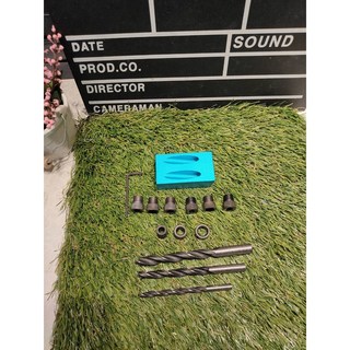 台灣發貨 發票 5度角 木工斜孔定位器 木工鑽孔定位器 斜孔定位鑽三尖鑽 木工鑽孔神器, 1個