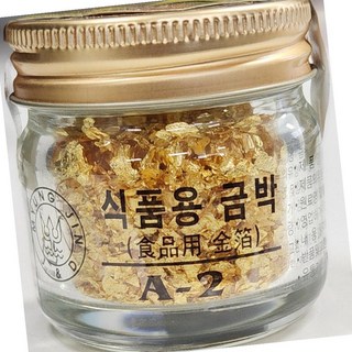 명진무역 금가루 실중량 0.3g 식용 1g x10업소용 식자재 식당용 단체 급식용 식재료 대용량, 10개